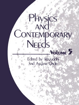 cover image of Physics and Contemporary Needs